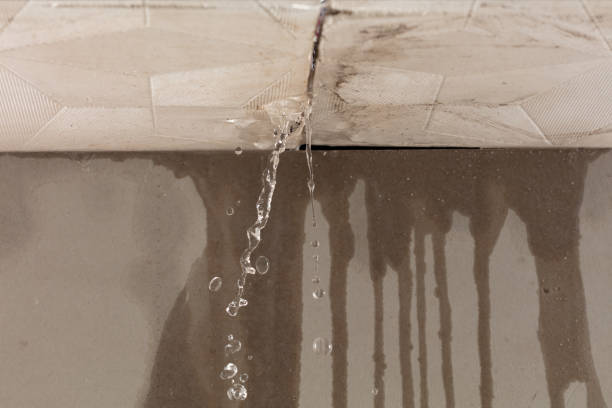 Professional Water Damage Restoration technician working in Mukwonago, WI